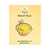 the wee bean egg tart enamel pin