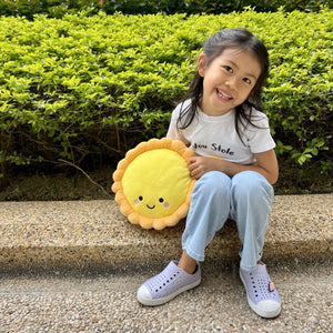 the wee bean egg tart plushie pillow cushion for kids