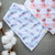 Organic cotton rabby candy and mister softee bandana bibs