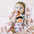 the wee bean organic and sustainable baby gift set blankets and bibs in takoyaki taste of Japan