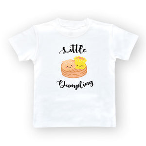 the wee bean organic cotton kids toddler tee in little dumpling