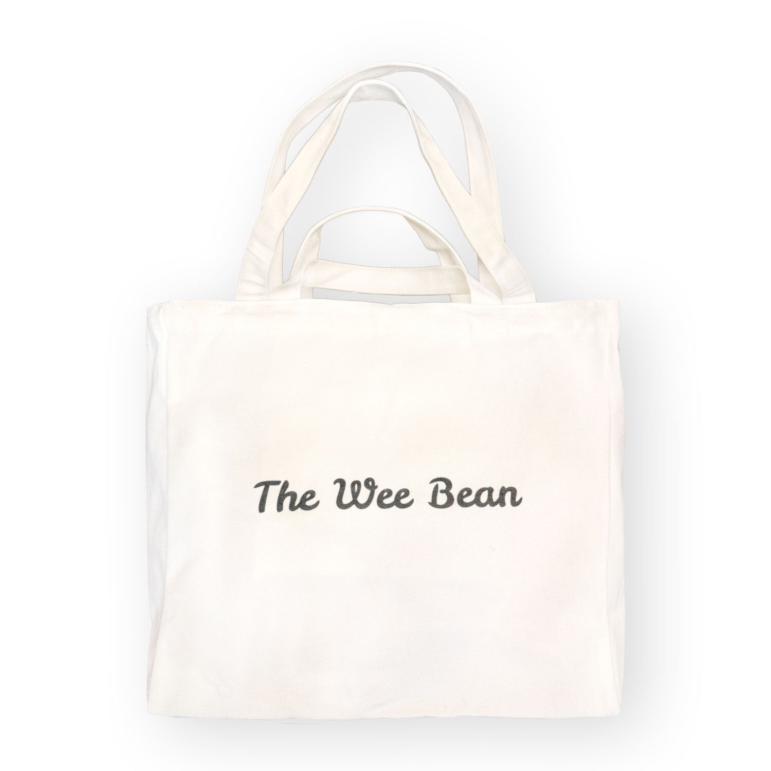 the wee bean eco-friendly reusable tote bag in Boba Bae