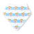 the wee bean organic cotton baby bandana drool bib set in japan nissan cup noodle and ramune marble soda