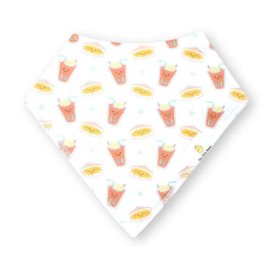 the wee bean organic cotton baby bandana bibs iced tea egg sandwich cha chaan teng