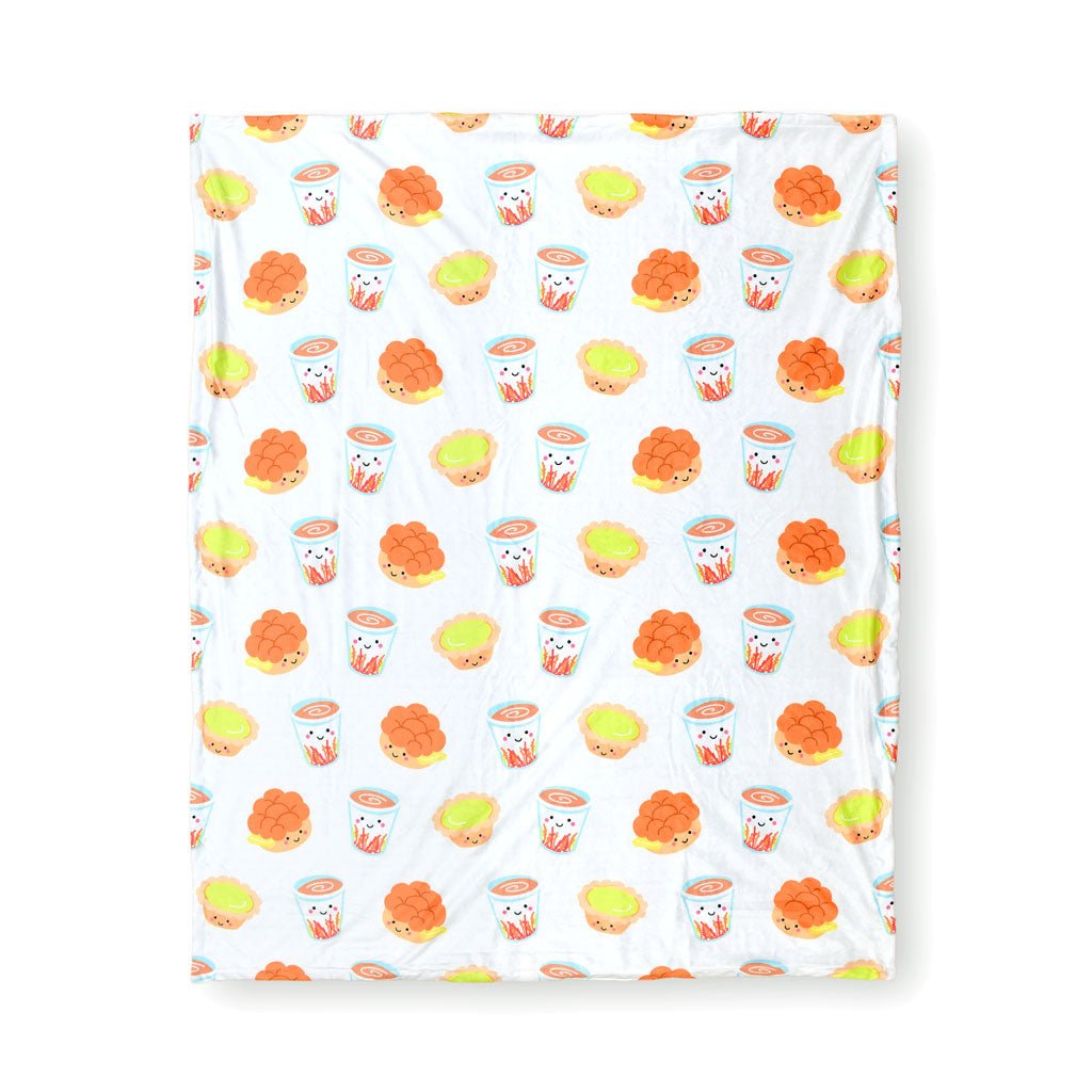 the wee bean baby kids gift set with cha chaan teng blanket and egg tart vita lemon tea swaddle and bib set organic