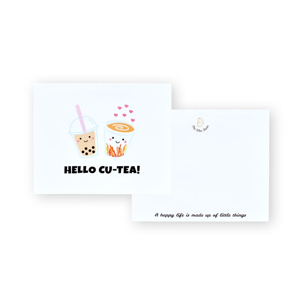 The Wee Bean gift cards hello cu-tea boba tea