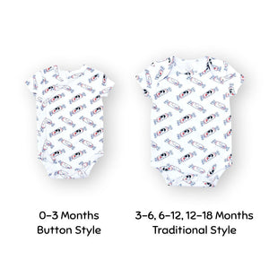 the wee bean baby organic clothing onesies romper in white rabbit candy print hong kong