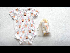 Organic Cotton Baby Onesie - Dim Sum